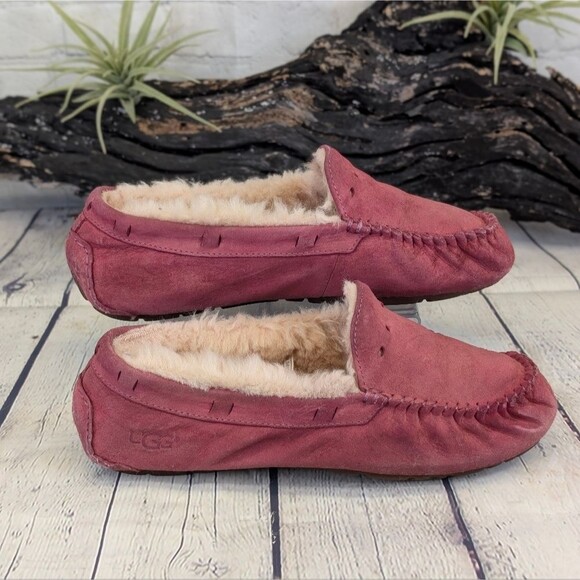 UGG Dakota 5612 Shearling-Lined Suede Slippers - Picture 3 of 8